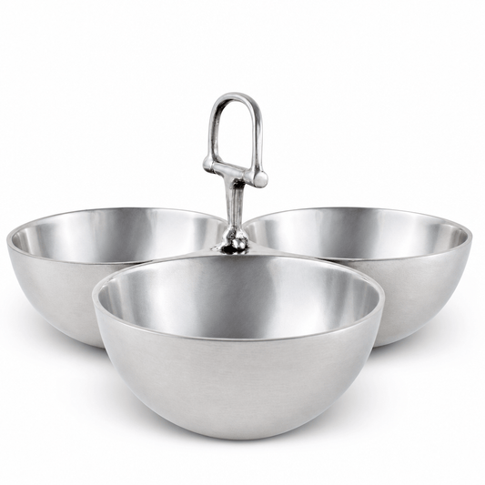 Arthur Court Designs - Equestrian Bit 3 Nut Bowl