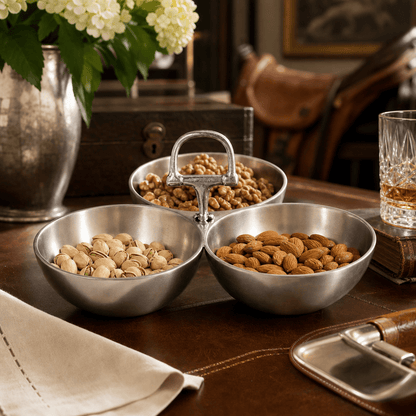 Arthur Court Designs - Equestrian Bit 3 Nut Bowl