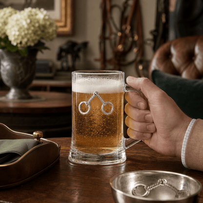 Arthur Court Designs - Equestrian Bit Beer Mugs - Set of 2