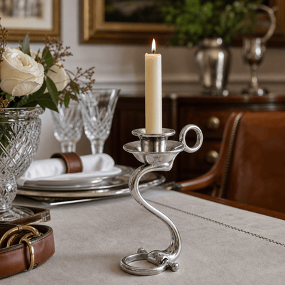 Arthur Court Designs - Equestrian Bit Single Candlestick