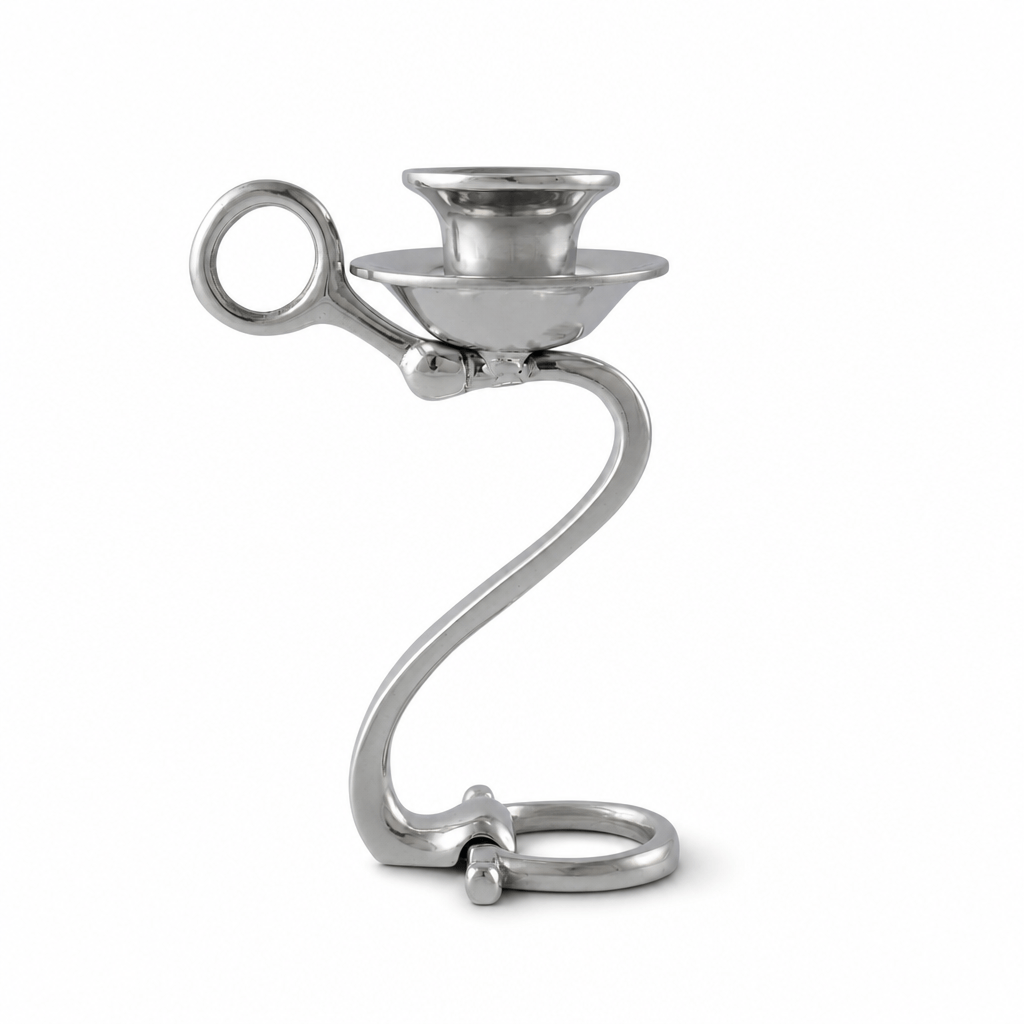 Arthur Court Designs - Equestrian Bit Single Candlestick