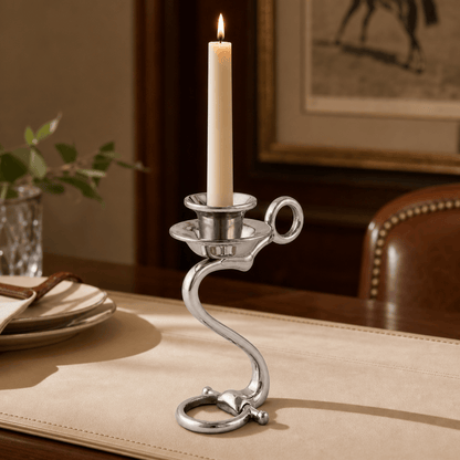 Arthur Court Designs - Equestrian Bit Single Candlestick