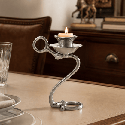 Arthur Court Designs - Equestrian Bit Single Candlestick