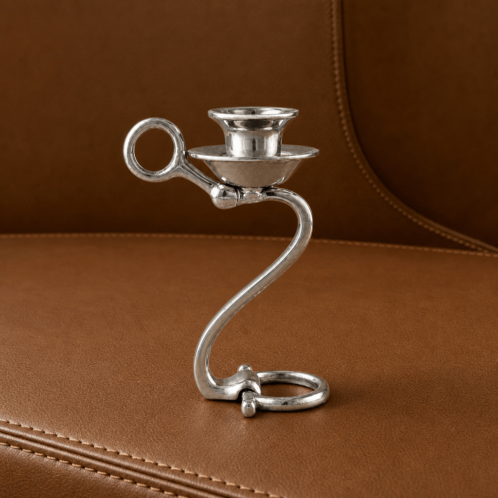 Arthur Court Designs - Equestrian Bit Single Candlestick