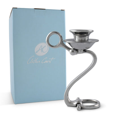 Arthur Court Designs - Equestrian Bit Single Candlestick