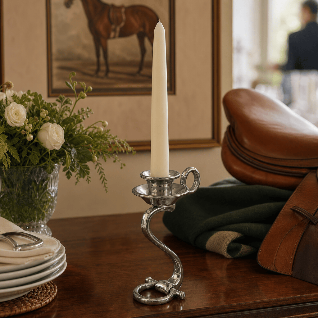 Arthur Court Designs - Equestrian Bit Single Candlestick