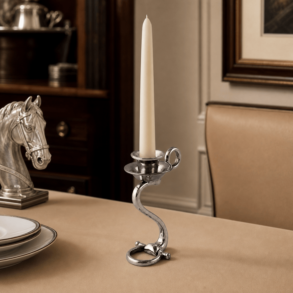 Arthur Court Designs - Equestrian Bit Single Candlestick