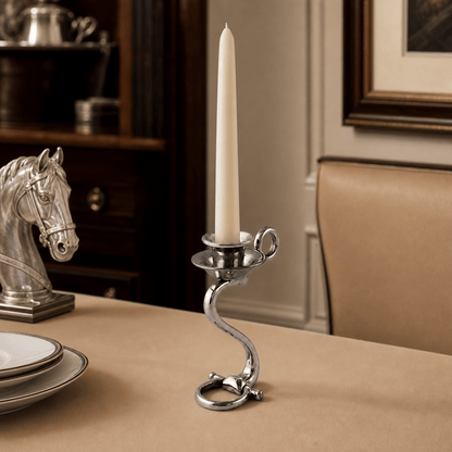 Arthur Court Designs - Equestrian Bit Single Candlestick