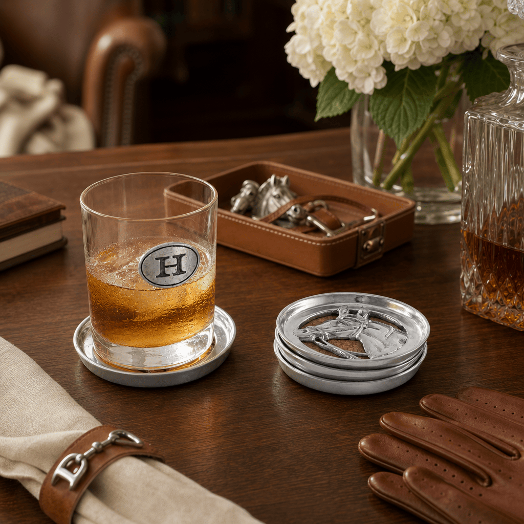 Arthur Court Designs - Equestrian Drink Coaster Set of 4
