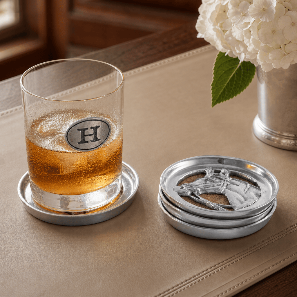 Arthur Court Designs - Equestrian Drink Coaster Set of 4
