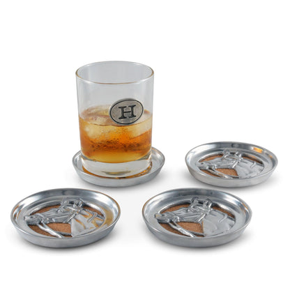 Arthur Court Designs - Equestrian Drink Coaster Set of 4