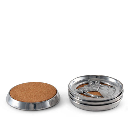 Arthur Court Designs - Equestrian Drink Coaster Set of 4