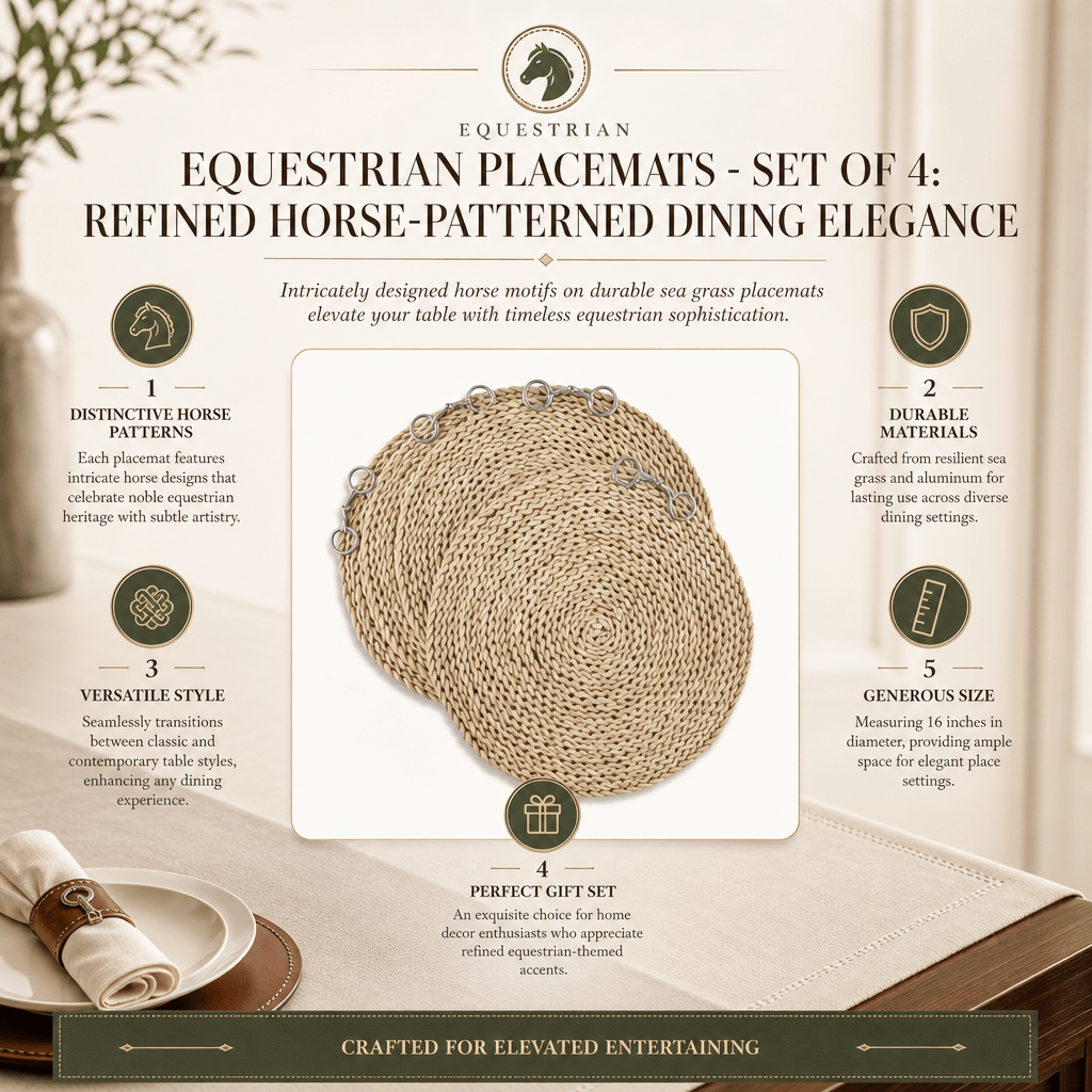 Arthur Court Designs - Equestrian Placemats - set of 4