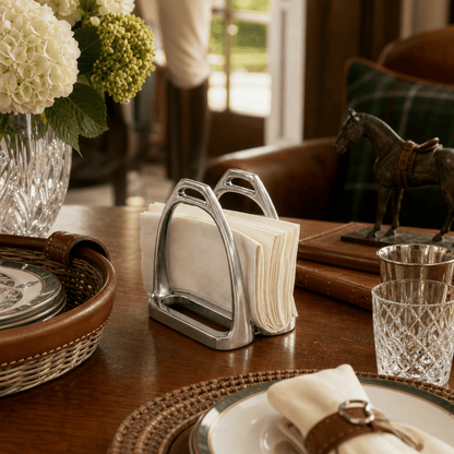 Arthur Court Designs - Equestrian Stirrup Napkin Holder