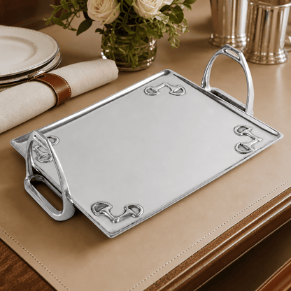 Arthur Court Designs - Equestrian Stirrup Tray - Large
