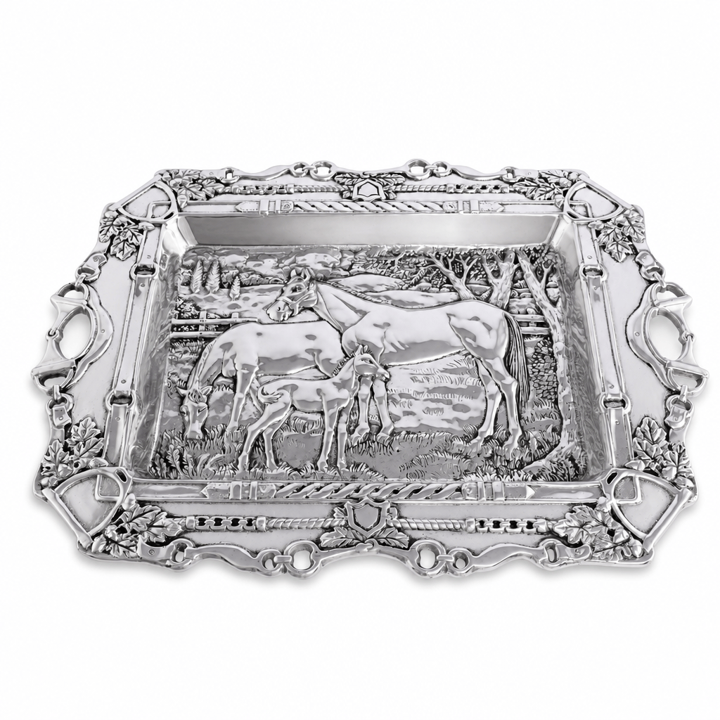 Arthur Court Designs - Grazing Horses Parlor Tray