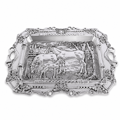 Arthur Court Designs - Grazing Horses Parlor Tray
