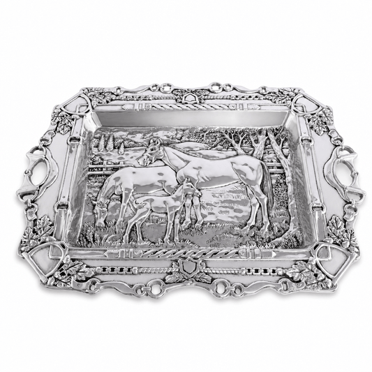 Arthur Court Designs - Grazing Horses Parlor Tray