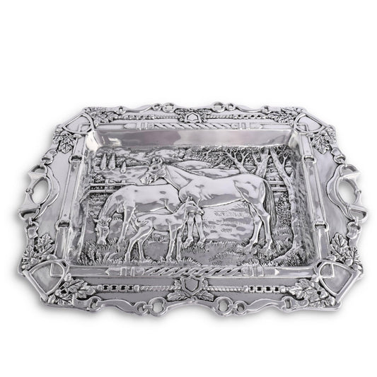 Arthur Court Designs - Grazing Horses Parlor Tray