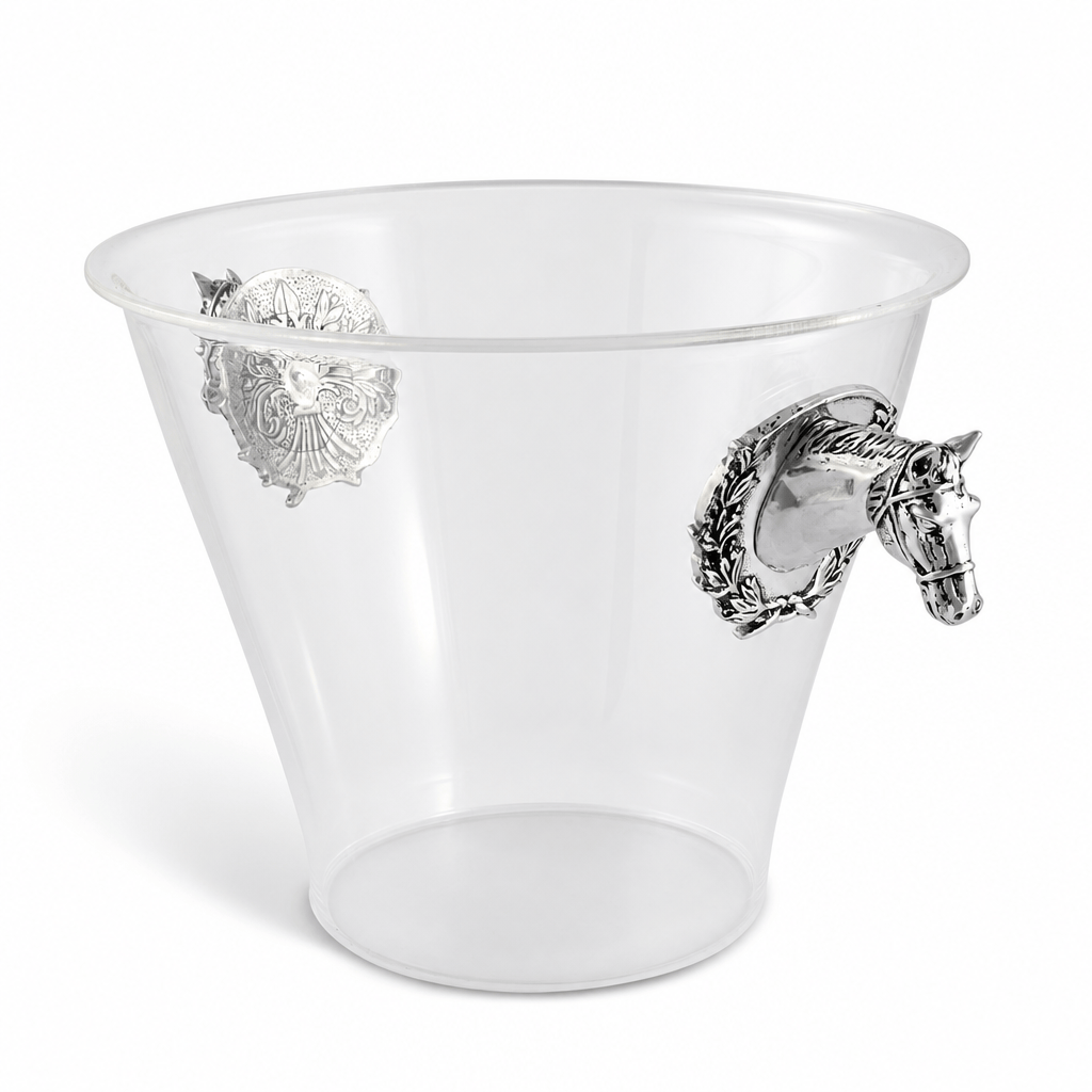 Arthur Court Horse - Head Handle Acrylic Ice Bucket