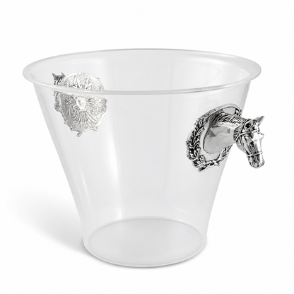 Arthur Court Horse - Head Handle Acrylic Ice Bucket
