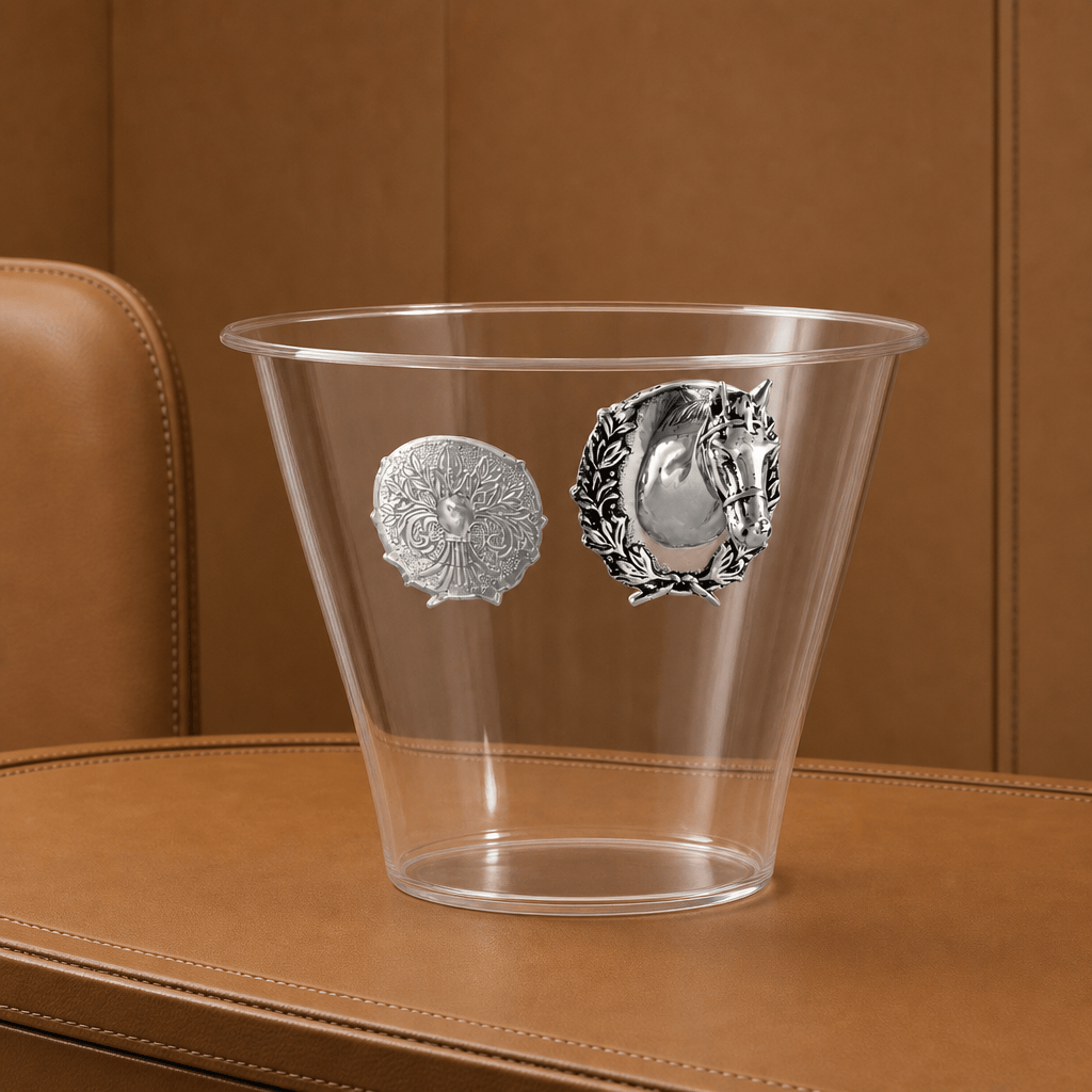 Arthur Court Horse - Head Handle Acrylic Ice Bucket