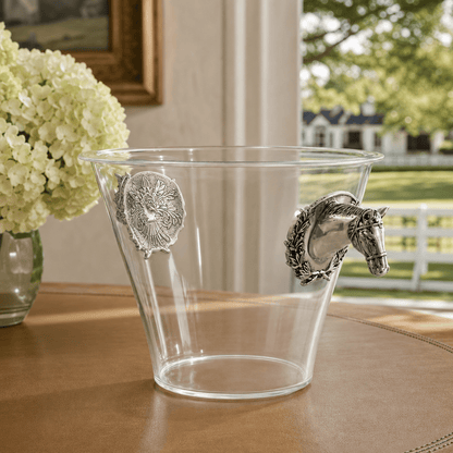 Arthur Court Horse - Head Handle Acrylic Ice Bucket
