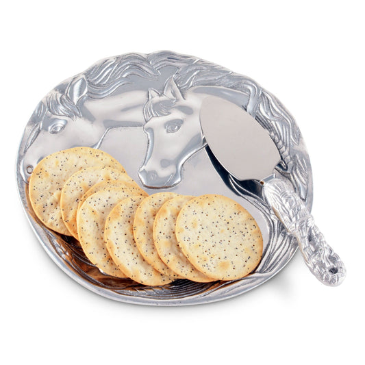 Arthur Court Designs - Horse Plate with Server