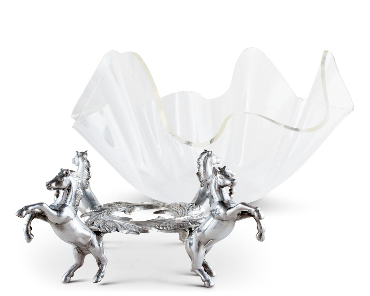 Arthur Court Designs - Horse Stand Acrylic Bowl 11