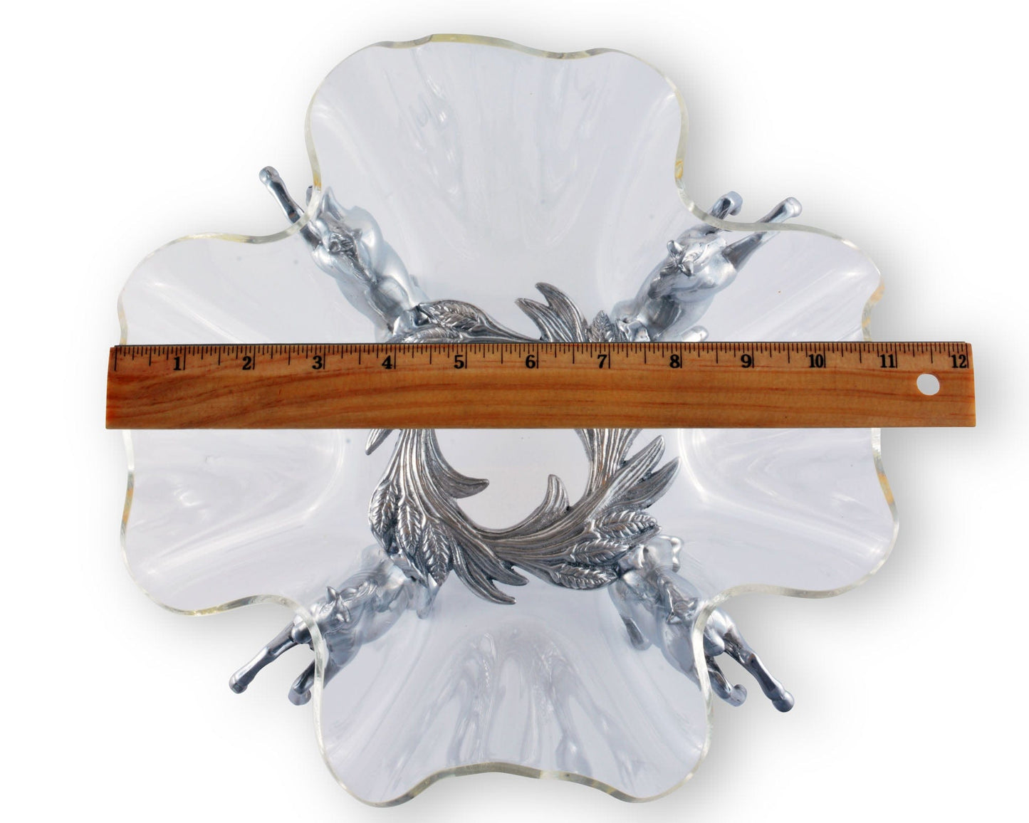 Arthur Court Designs - Horse Stand Acrylic Bowl 11