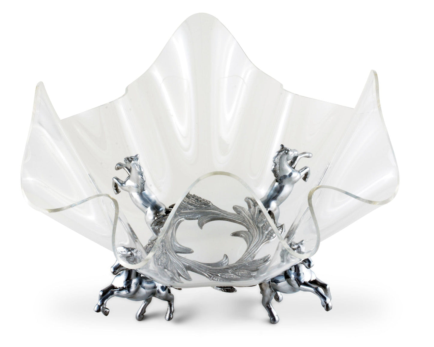 Arthur Court Designs - Horse Stand Acrylic Bowl 14