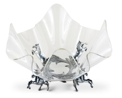 Arthur Court Designs - Horse Stand Acrylic Bowl 14