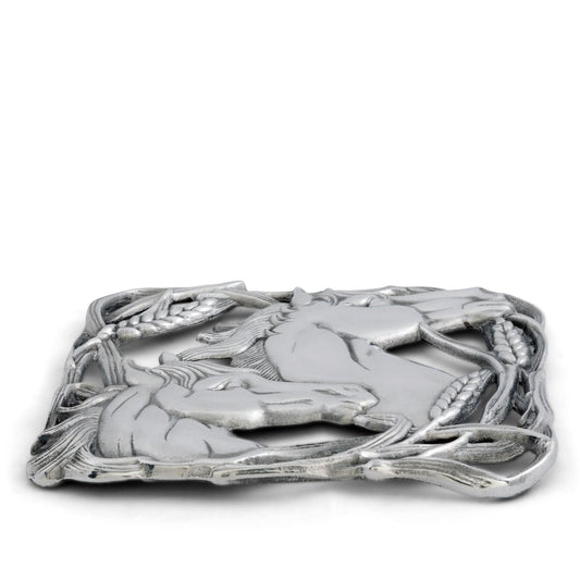 Arthur Court Designs - Horse with Wheat Trivet