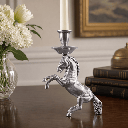Arthur Court Designs - Rearing Horse Candlestick