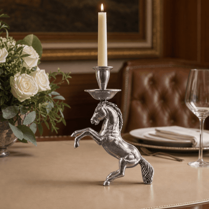 Arthur Court Designs - Rearing Horse Candlestick