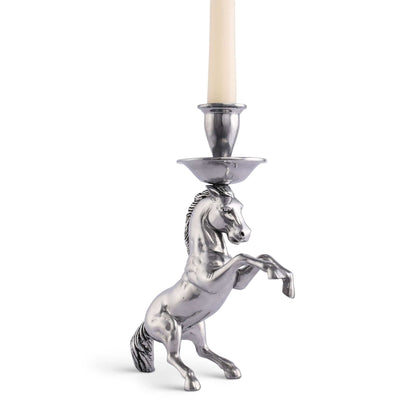 Arthur Court Designs - Rearing Horse Candlestick