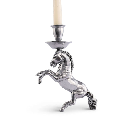Arthur Court Designs - Rearing Horse Candlestick