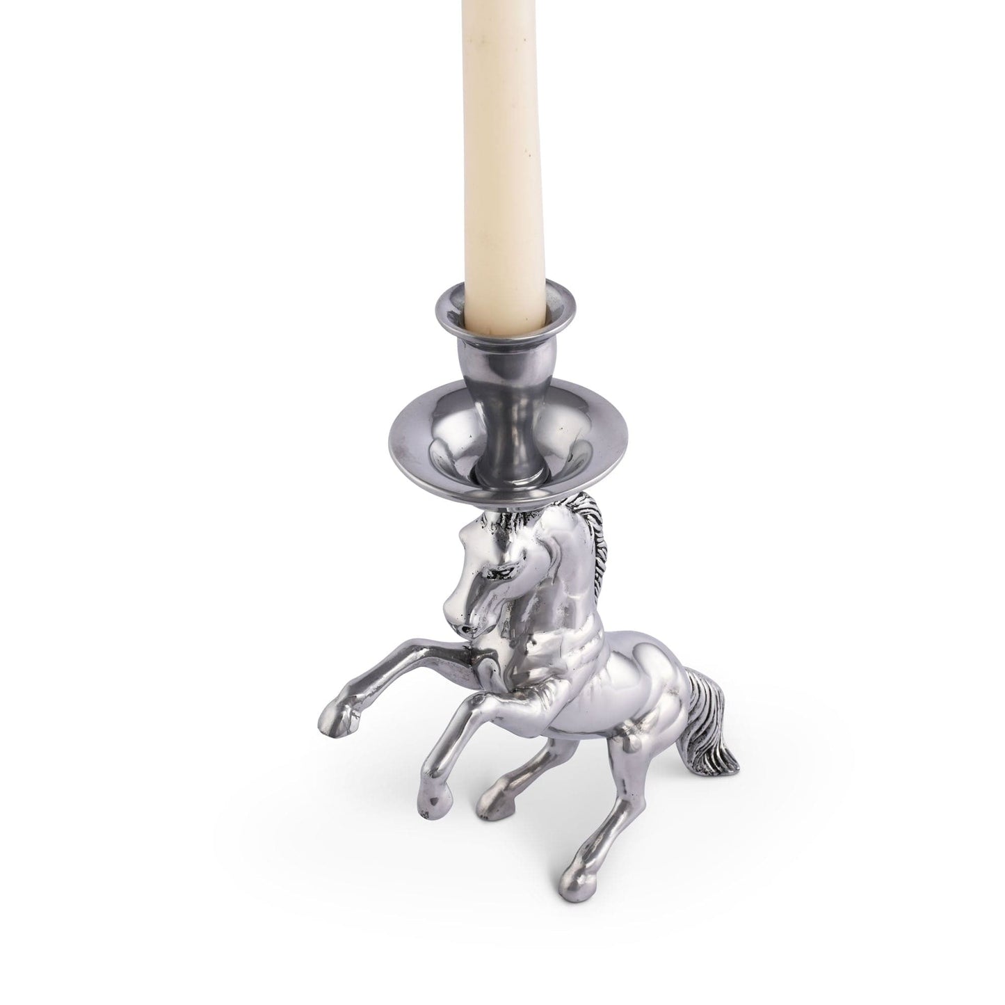 Arthur Court Designs - Rearing Horse Candlestick