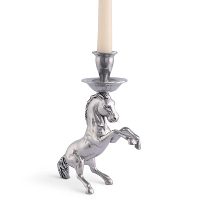 Arthur Court Designs - Rearing Horse Candlestick