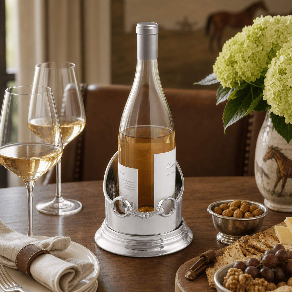Arthur Court Designs - Wine Caddy - Horse Head