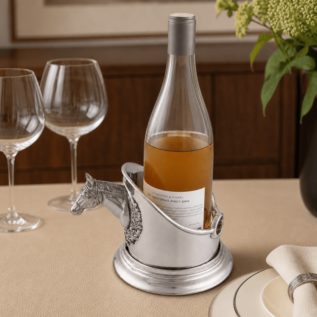 Arthur Court Designs - Wine Caddy - Horse Head