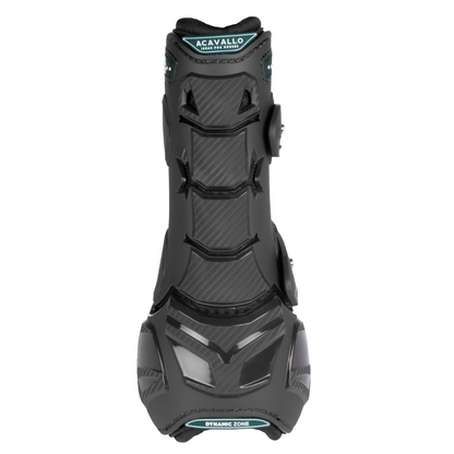 Acavallo Skeleton Dynamic Zone Tendon Boot-Black-Front View