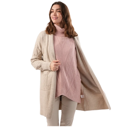 Welligogs Women's Cable Knit Cardigan