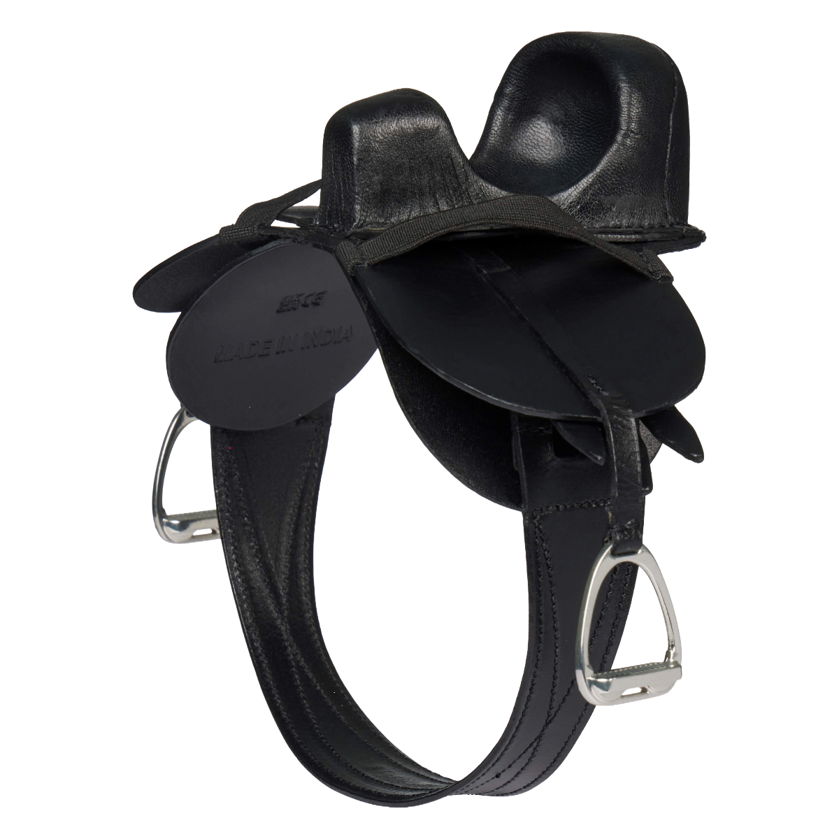 LeMieux Toy Rider Steady Saddle-Black--Side View