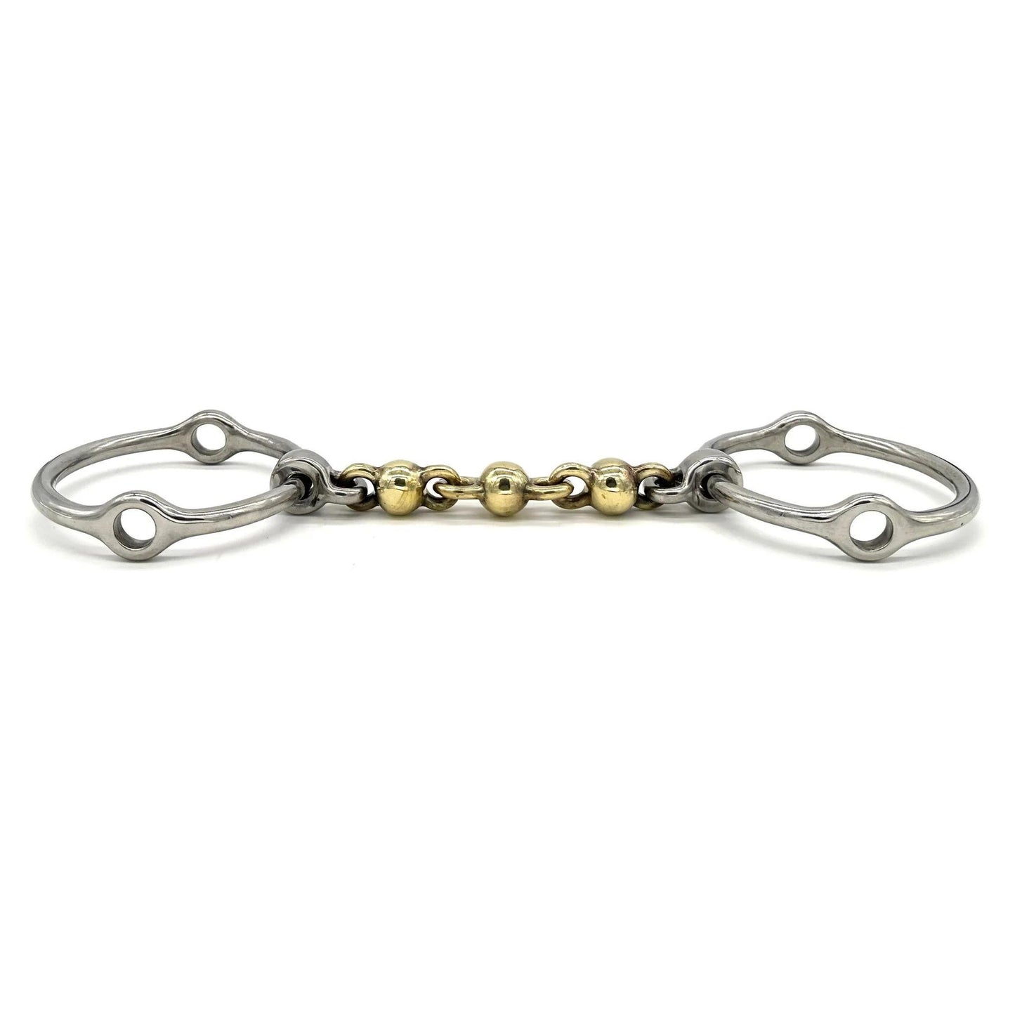 Jake Adams Brass Waterford Loose Ring Gag Bit