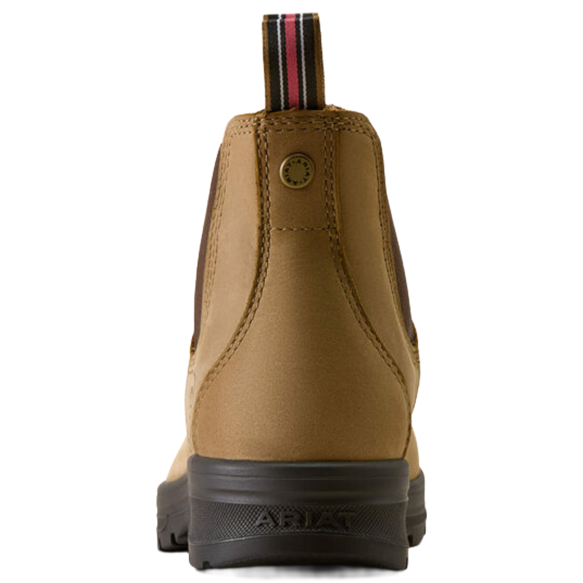 Ariat Women's Cooper Chelsea Boot-natural taupe-back view
