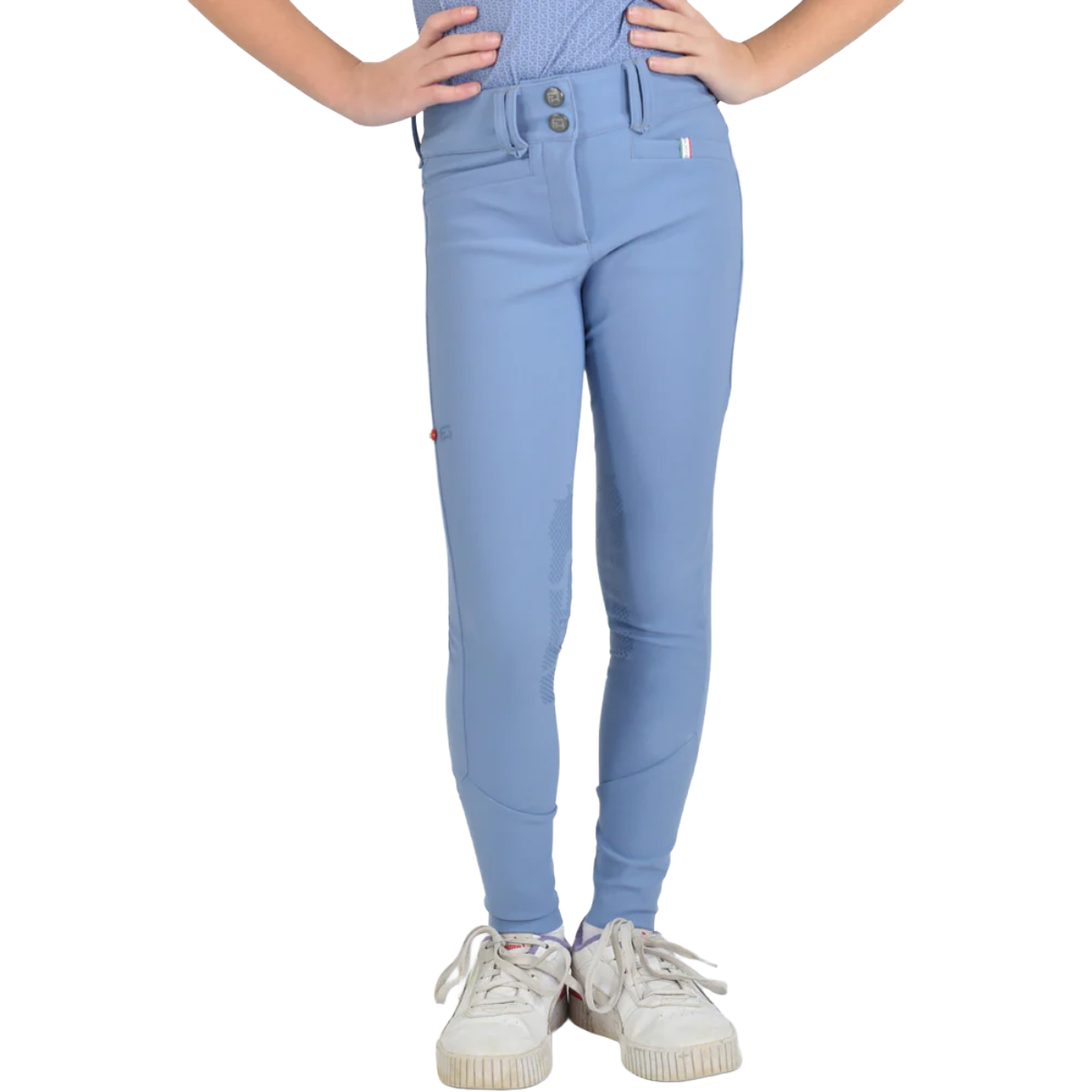 For Horses Girl's Jr Poppy Ultra Move Knee Grip Breeches
