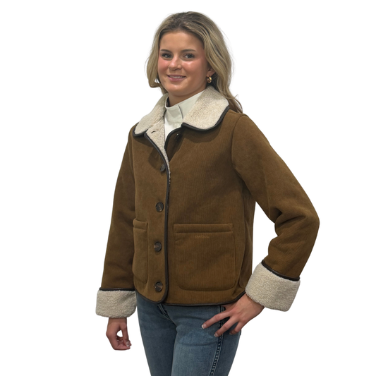 Barbour Women's Penny Fleece Cord Jacket