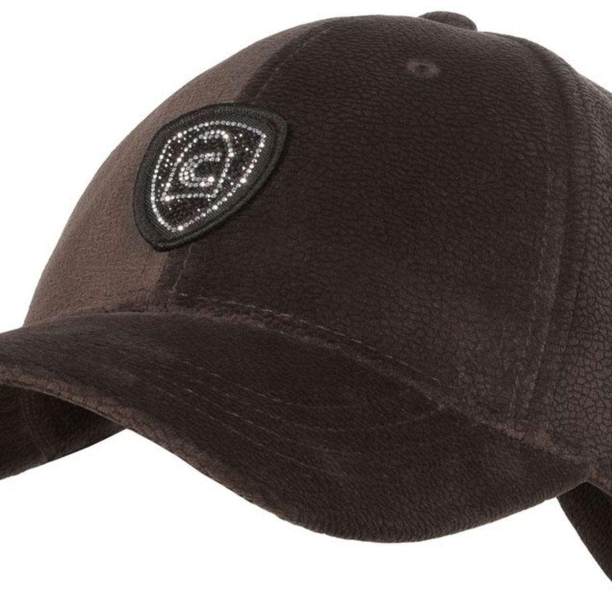 Cavallo Women's Cavaldebi Cap-Cafe Noir-Logo View