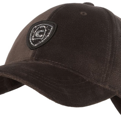Cavallo Women's Cavaldebi Cap-Cafe Noir-Logo View